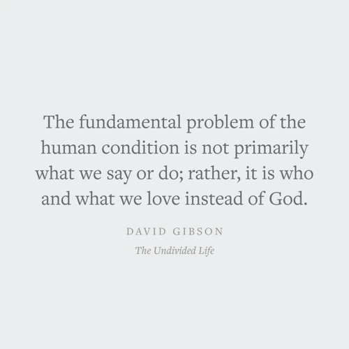 The Undivided Life