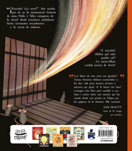 The Prisoners, the Earthquake, and the Midnight Song Storybook (Spanish)