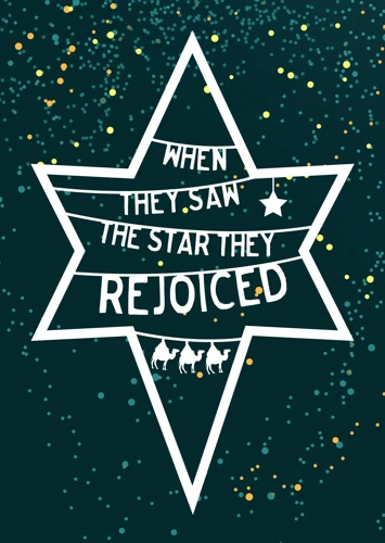 When they saw the star