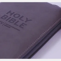 Slate Zip-up Bible (NIV)