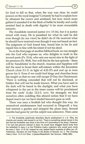 2 Samuel: Out of Every Adversity