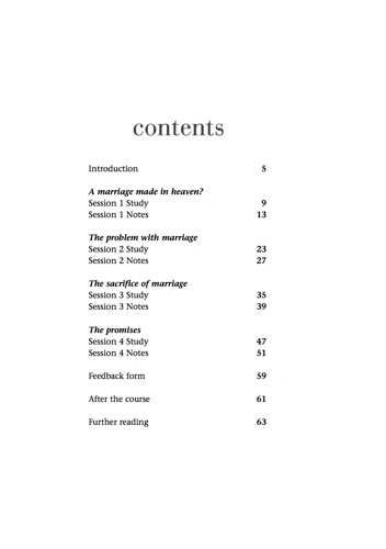 Preparing for Marriage - Study Guide