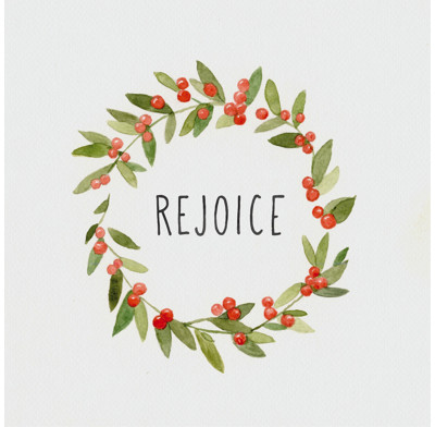 Rejoice (wreath)