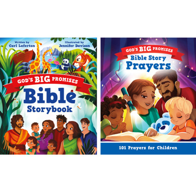 God's Big Promises Bible Storybook and Prayers