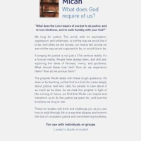 Micah: What Does God Require of Us? (ebook)