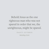 Beholding Christ