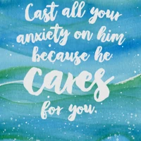 Scripture Postcards: Cast All Your Cares