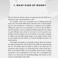 Let the Word Dwell Richly