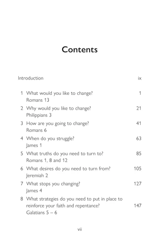 You Can Change (Devotional)