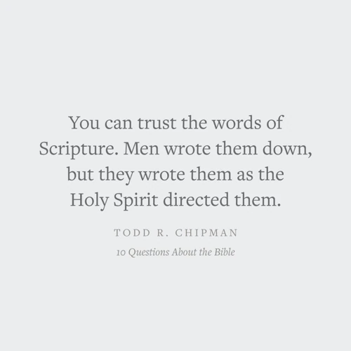 10 Questions About the Bible