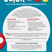 Click Unit 6: 5-7s Leader's Manual