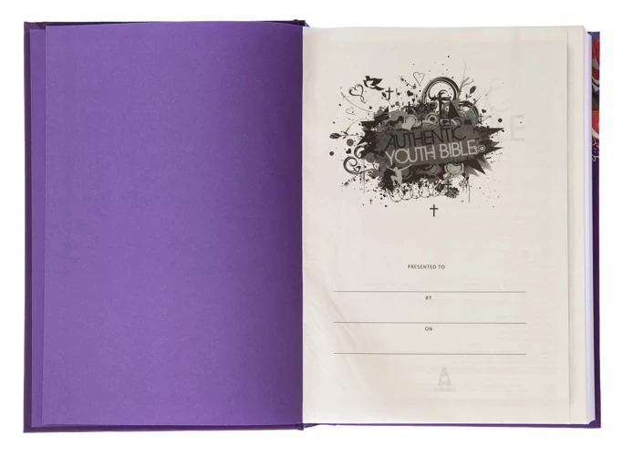 ERV Authentic Youth Bible Purple