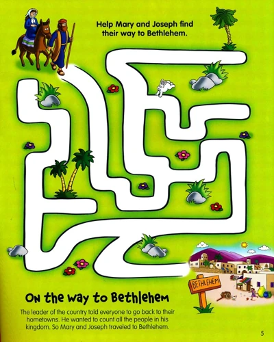 The Beginner's Bible Christmas Sticker and Activity Book