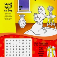 The Beginner's Bible Christmas Sticker and Activity Book