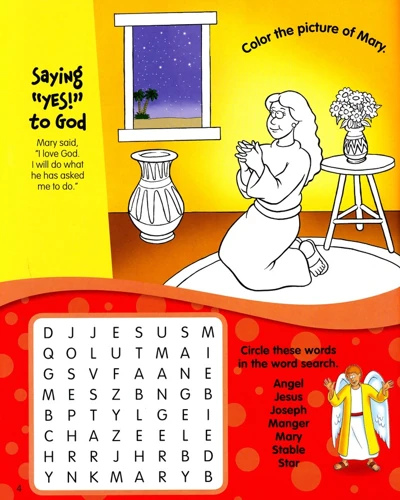 The Beginner's Bible Christmas Sticker and Activity Book