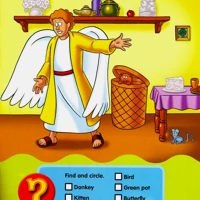 The Beginner's Bible Christmas Sticker and Activity Book