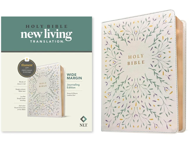 NLT Wide Margin Bible, Filament Enabled